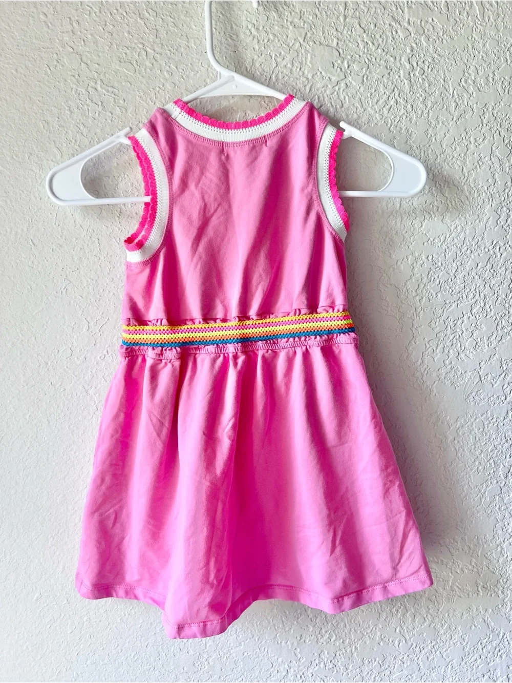 Hannah Banana Baby Sara Just Smile Sequin Emoji Face Dress Sz 5 NWOT